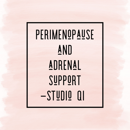 Perimenopause and adrenal support